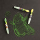 Halloween Glow Chalk Brushes