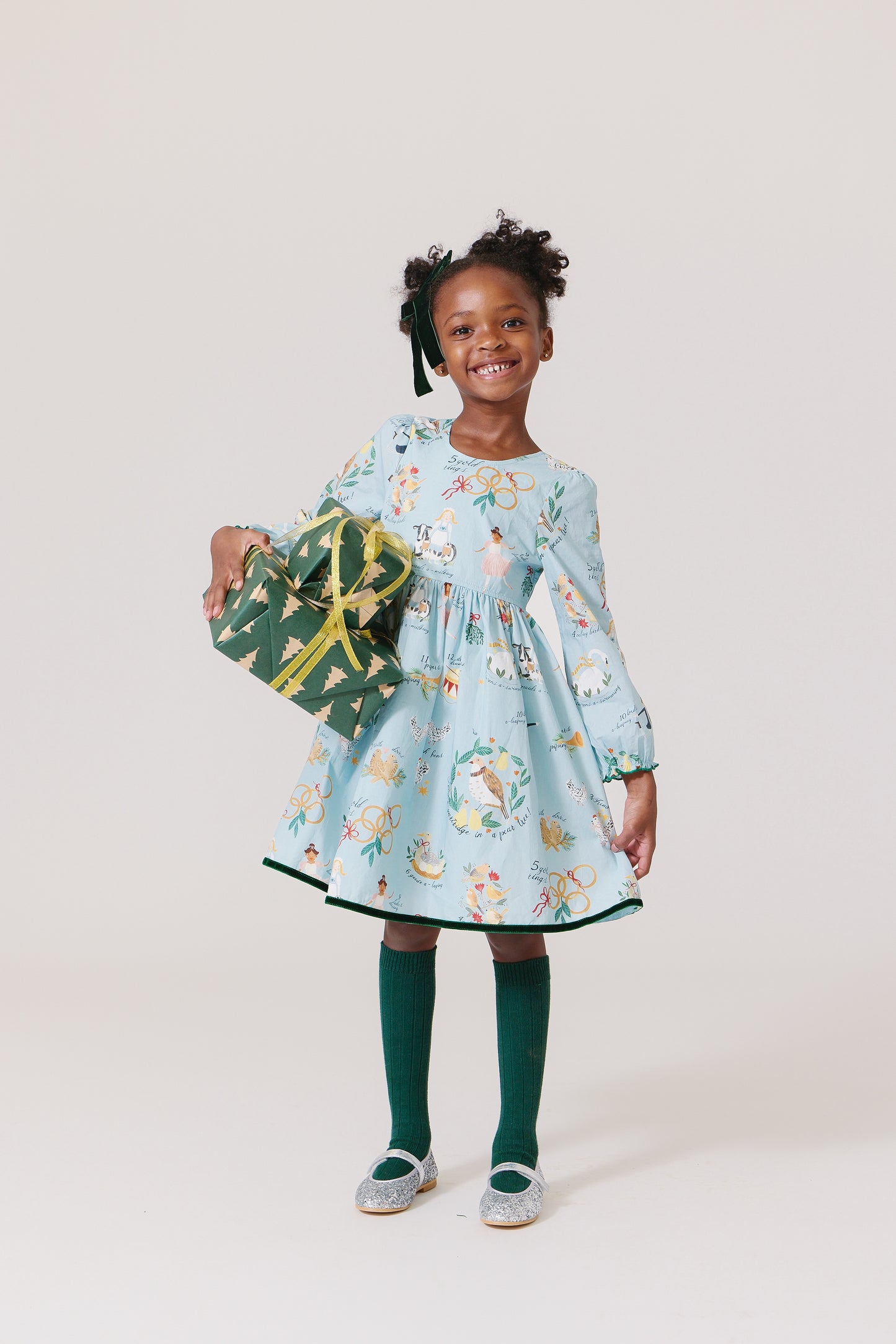 Girls Amma Dress - 12 Days of Christmas