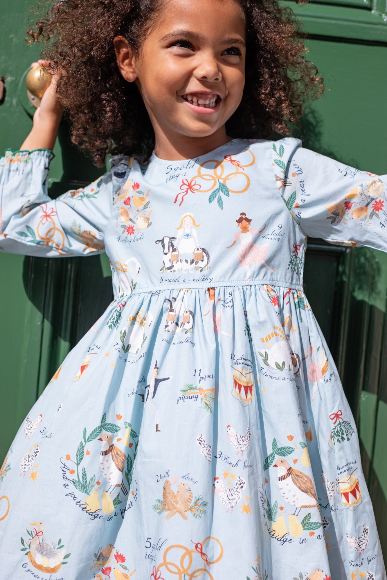 Girls Amma Dress - 12 Days of Christmas