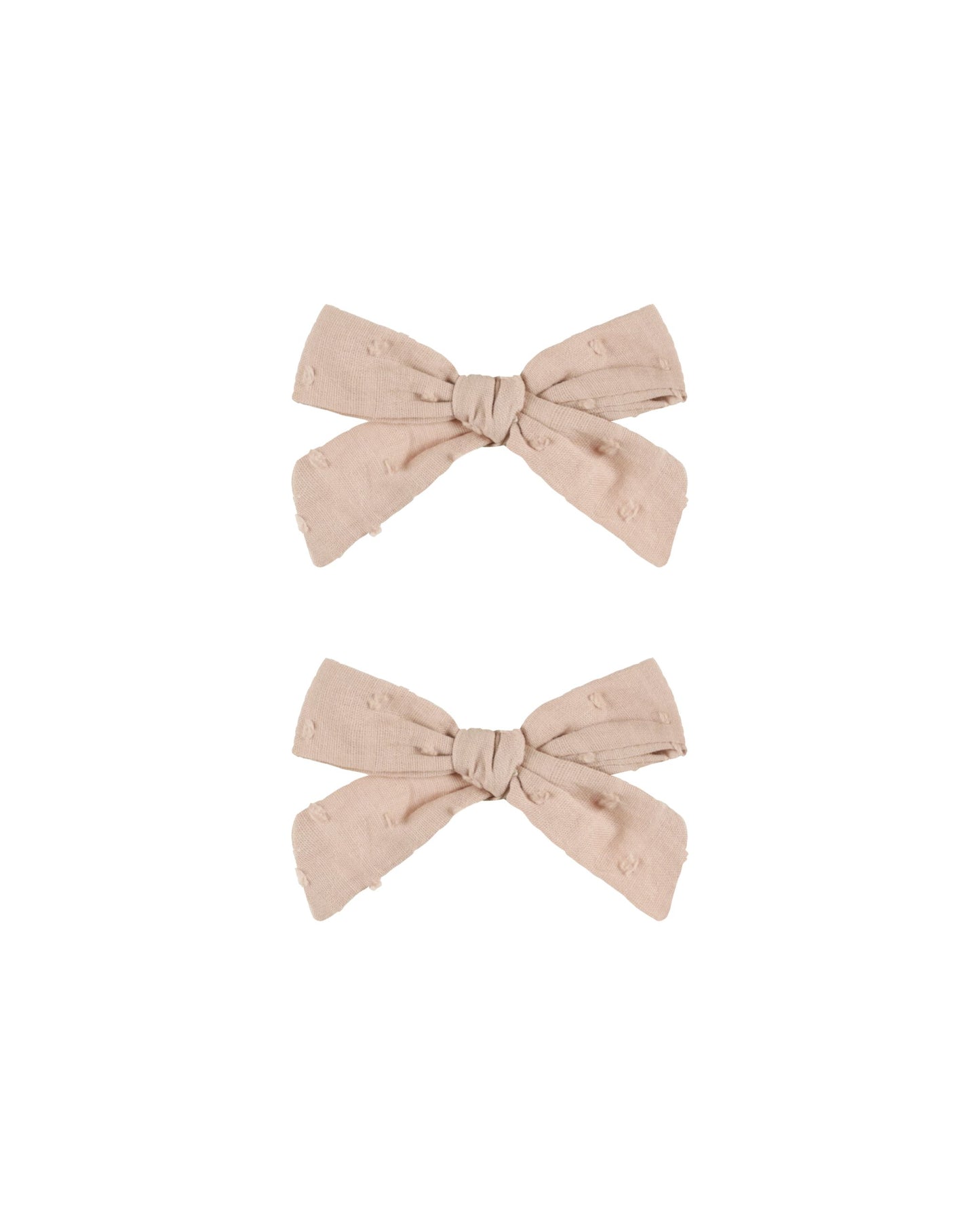 Bows, Set Of 2 || Blush