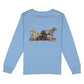 Boys Hunting Dogs LS Light Blue
