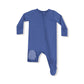 Basics - Gray Blue - 2 Way Zipper Footie