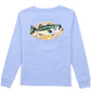 Boys Bass Mount LS Light Blue
