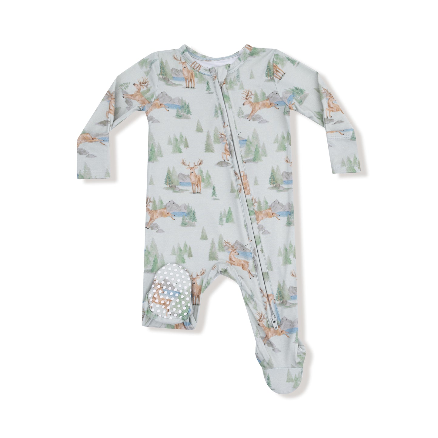 Buck Deer - 2 Way Zipper Footie