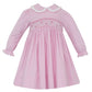 CHARLOTTE - Pink Corduroy dress L/S