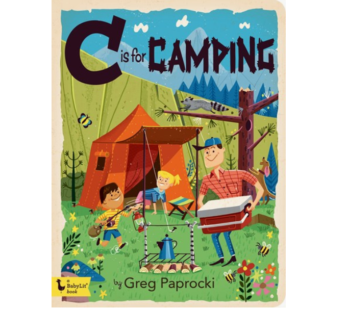 C IS FOR CAMPING BOOK