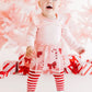 Candy Cane Cutie Christmas Long Sleeve Tutu Bodysuit