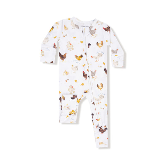 Collector Chickens - Unisex - 2 Way Zipper Romper