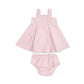 Corduroy - Veiled Pink - Ruffle Jumper W/ Diaper Cover