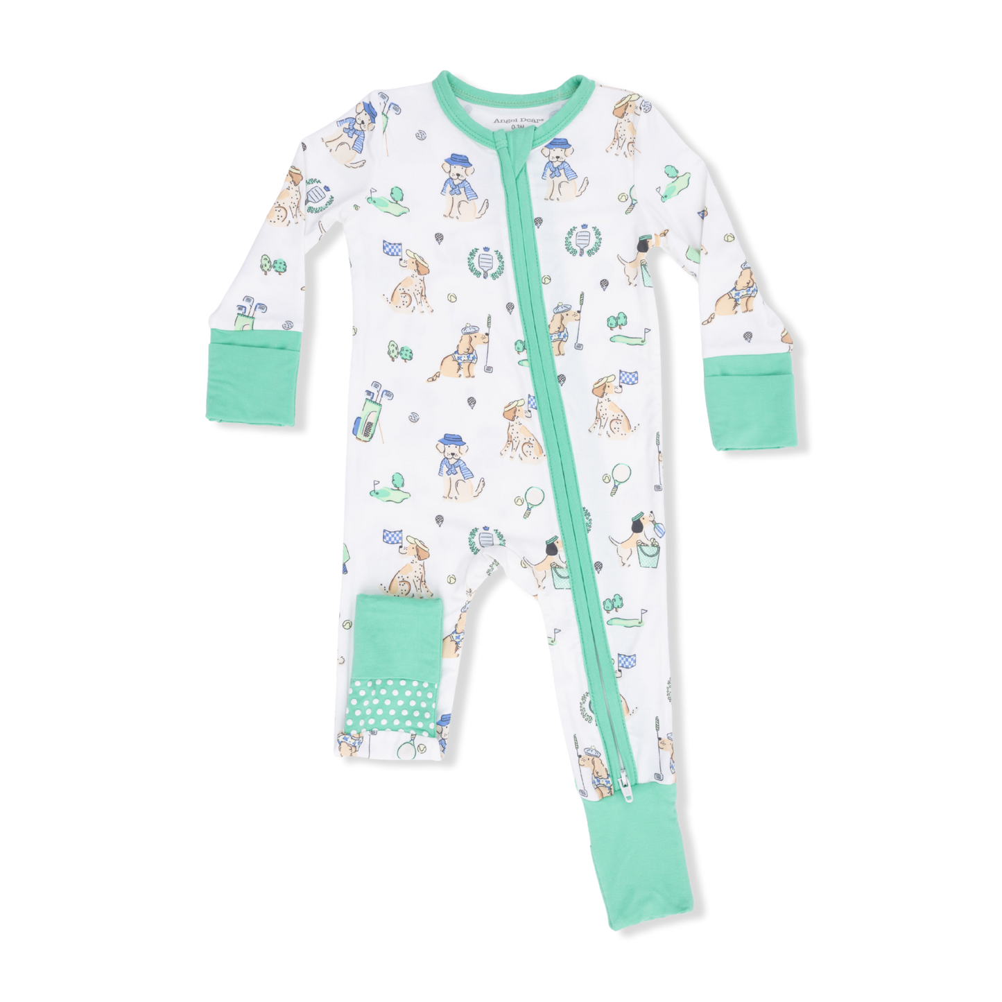 Country Club Dogs Neutral - Convertible Romper