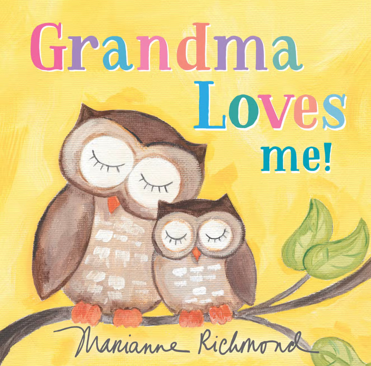 GRANDMA LOVES ME BOOK