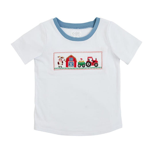 FARM SMOCKED TEE