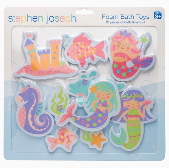 Foam Bath Toys - Mermaid