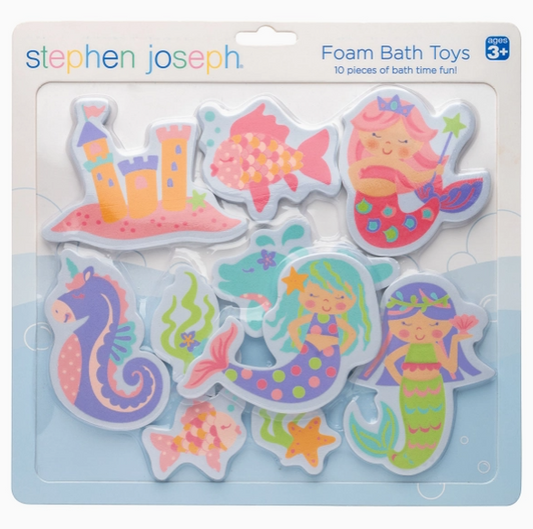 Foam Bath Toys - Mermaid