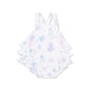 Floral Sea Creatures - Ruffle Sunsuit