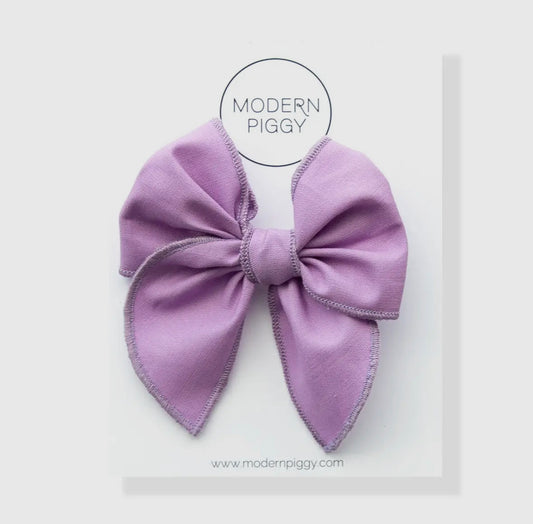 Striking Purple | Petite Party Bow