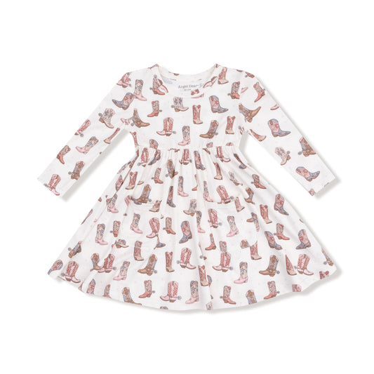 Future Cowgirl - Twirly L/S Dress
