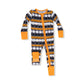 Halloween Paper Garland Glow In The Dark - 2 Way Zipper Romper