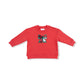 Holiday Plaid Bow - Drop Sleeve Sweatshirt