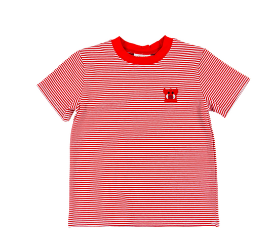 Fan zone crew tee - red