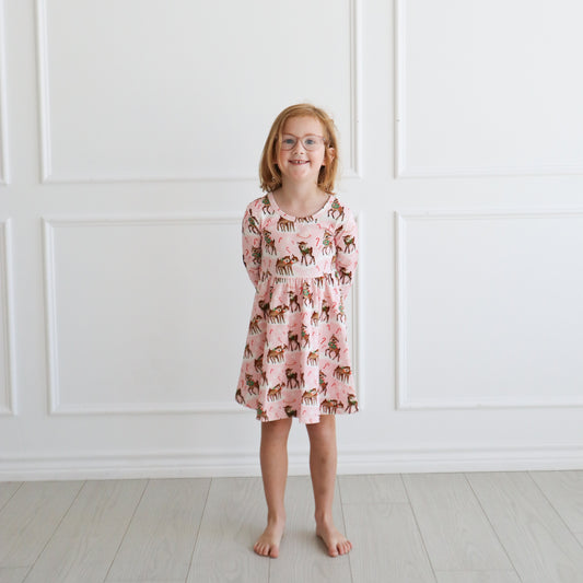Morgan Dress - Vintage Reindeer