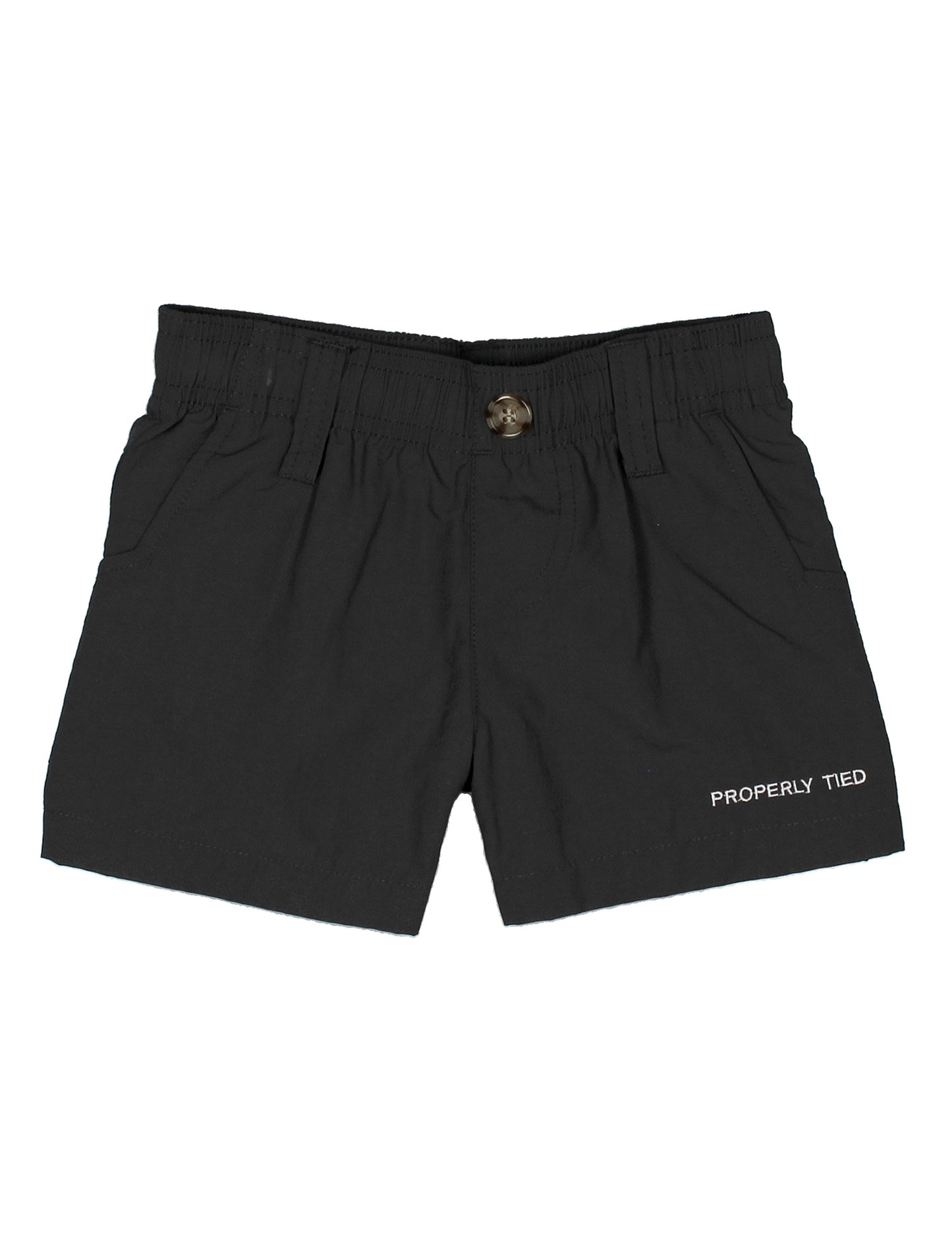 Boys Mallard Short - Charcoal