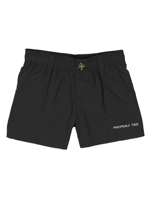 Boys Mallard Short - Charcoal