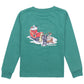 Boys Sleigh Dogs LS Teal