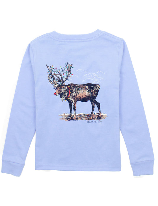 Boys Reindeer LS