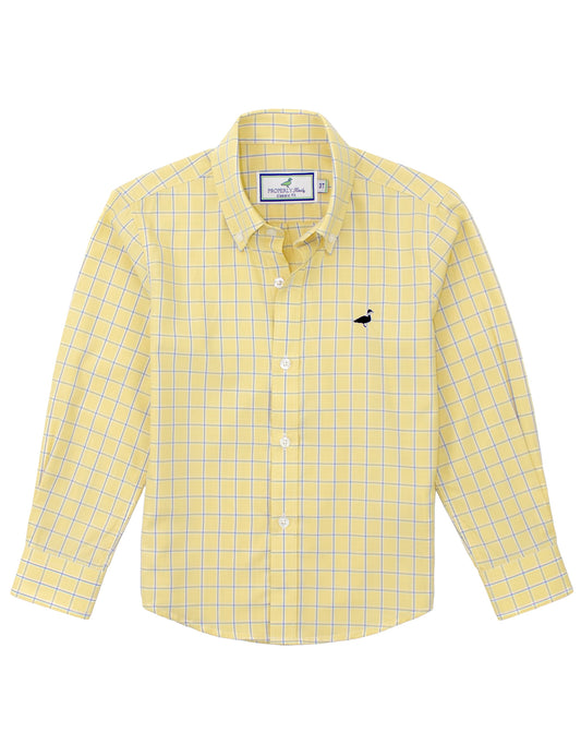 Boys Seasonal Sportshirt - Honeysuckle