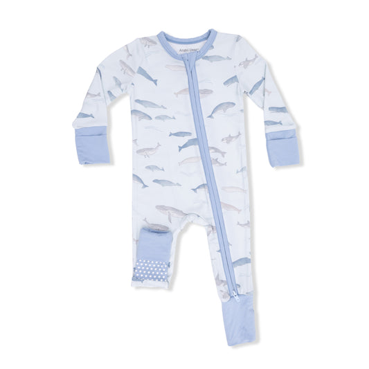 Little Whales - Convertible Romper