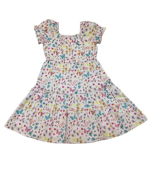 Love Butterfly Girls Joy Dress