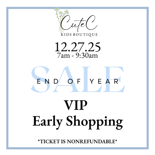 END OF SEASON SALE - EARLY ACCESS MORNING