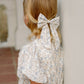 Everly Bow || Blue Garden