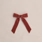 Velvet Bow | Ruby