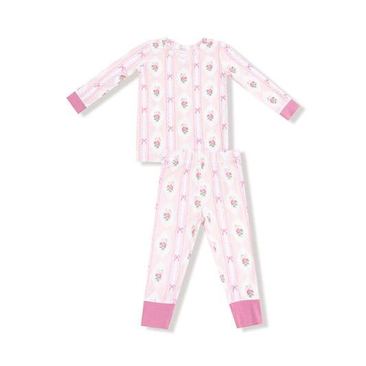 Ogee Lace Floral - L/S Loungewear Set