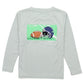 Boys Performance Tee LS Gametime Chrome Grey