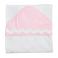 Pink Ric-Rac Hooded Towel