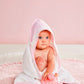 Pink Ric-Rac Hooded Towel