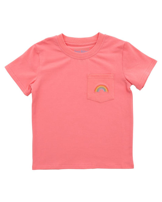 Pocket Tee- Rainbow