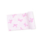 Pretty Bows - Swaddle Blanket