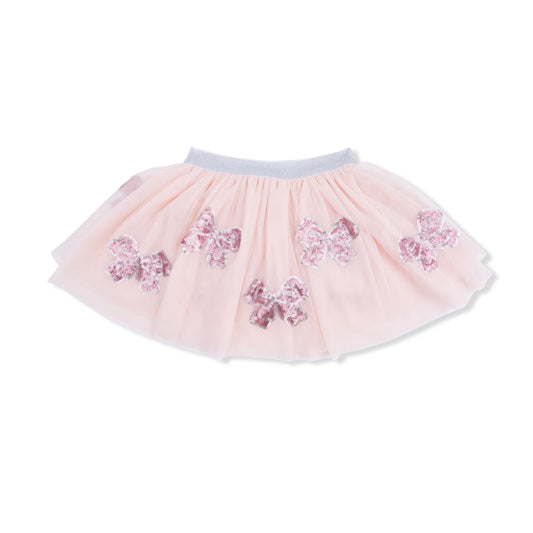 Pretty Bows - Tutu Skirt With Bike Shorts