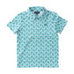 Boys Short Sleeve Pro Performance Polo | Marina Green Pickleball