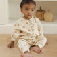 RELAXED FLEECE JUMPSUIT || SMILEY PUMPKINS