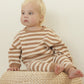 WAFFLE SLOUCH SET || HARVEST STRIPE SPICE