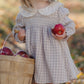 CALLIE DRESS BLUE GINGHAM