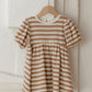 DARLA DRESS SPICE STRIPE