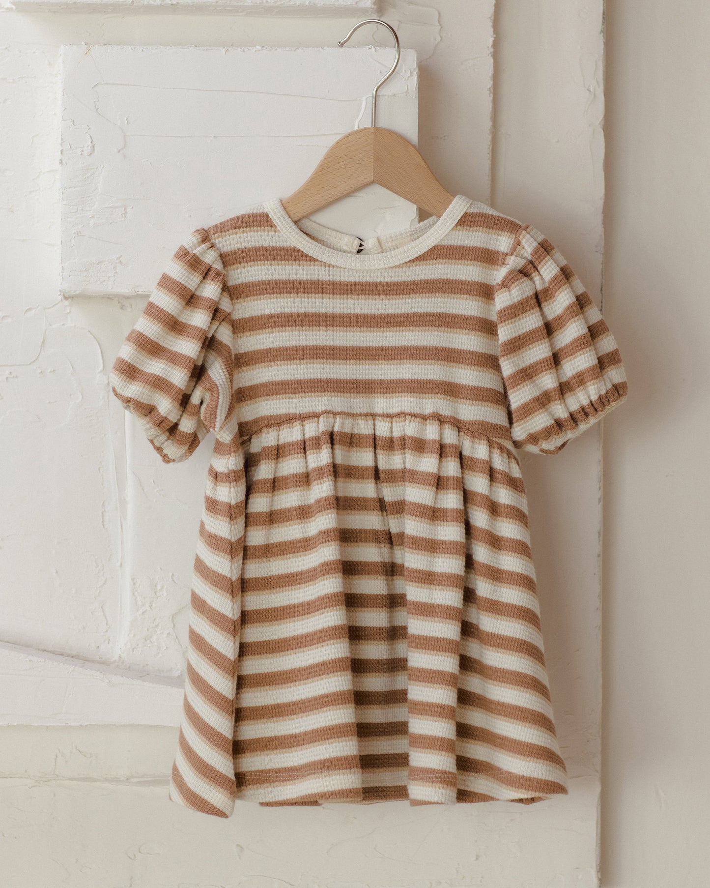 DARLA DRESS SPICE STRIPE