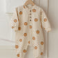 RELAXED FLEECE JUMPSUIT PUMPKINS
