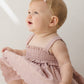 Mae Smocked Top + Bloomer Set || Mauve